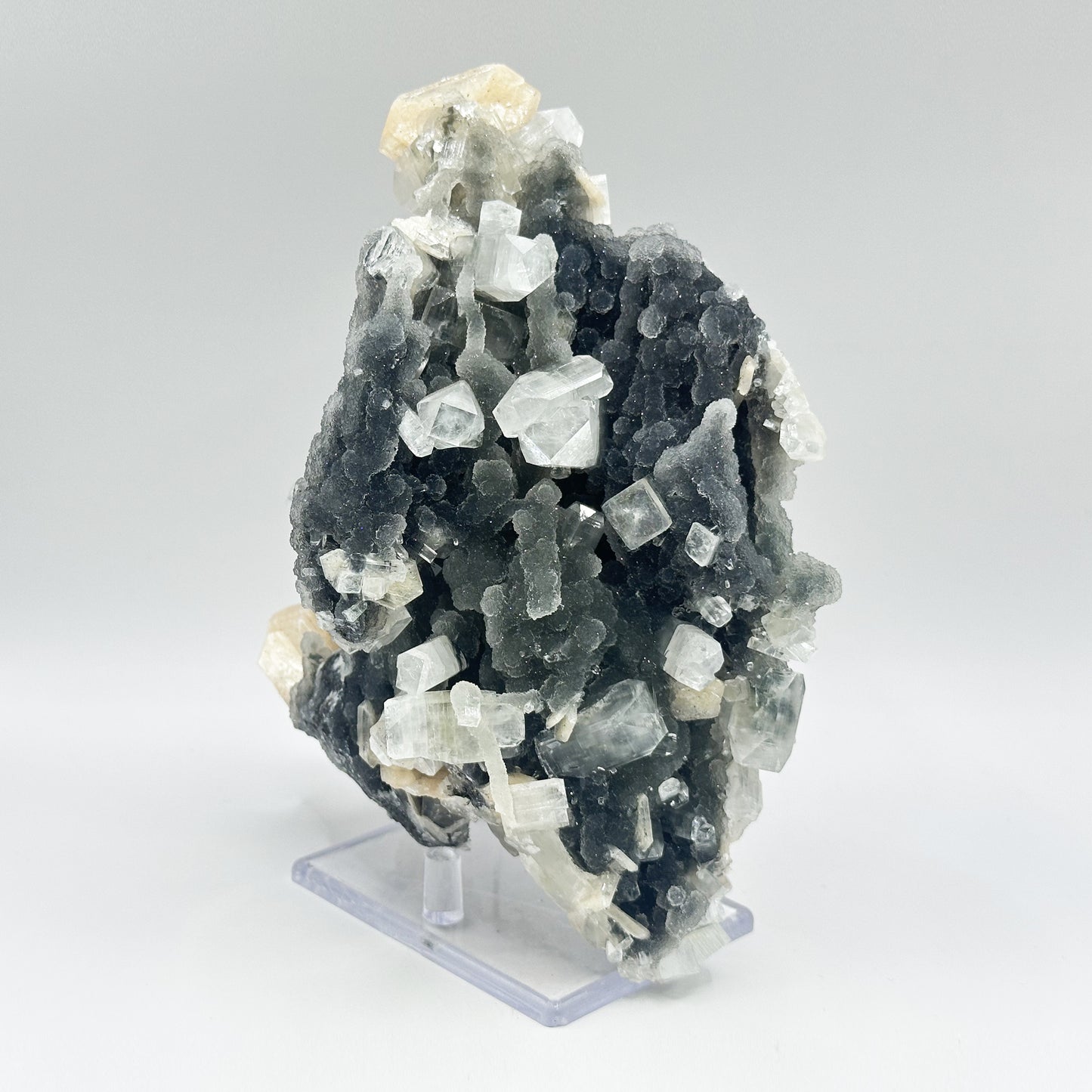Natural Chalcedony Stilbite Apopyllite - Gem Avenue