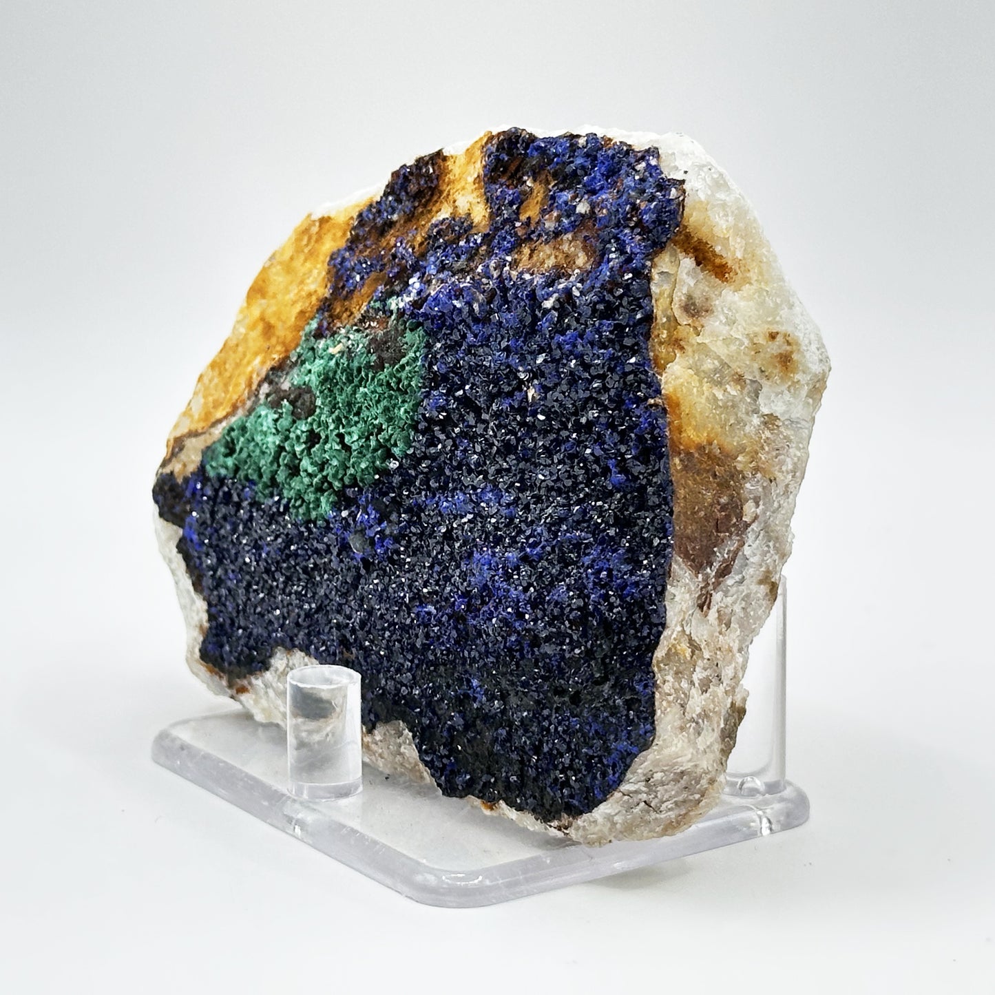 Natural Azurite Malachite Mineral Specimen - Gem Avenue
