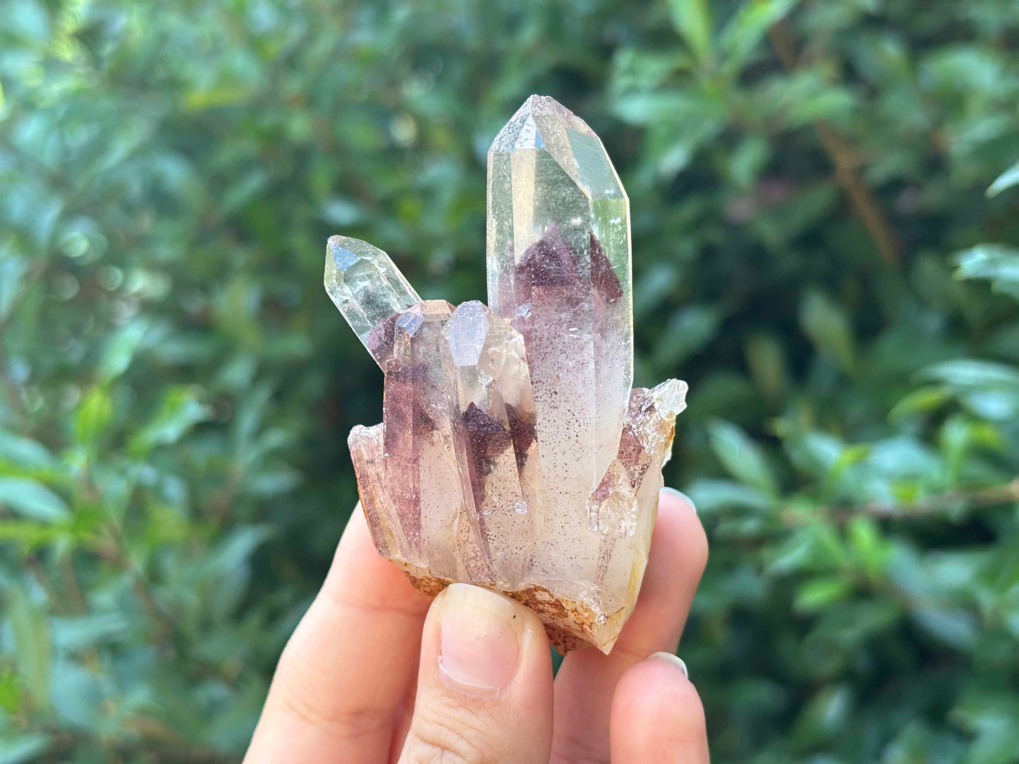 Natural Phantom Quartz Mineral Specimen Unique Healing Crystal Stone with Rare Inclusions for Meditation, Energy Work, Collectors & Home Decor Display - RMI810