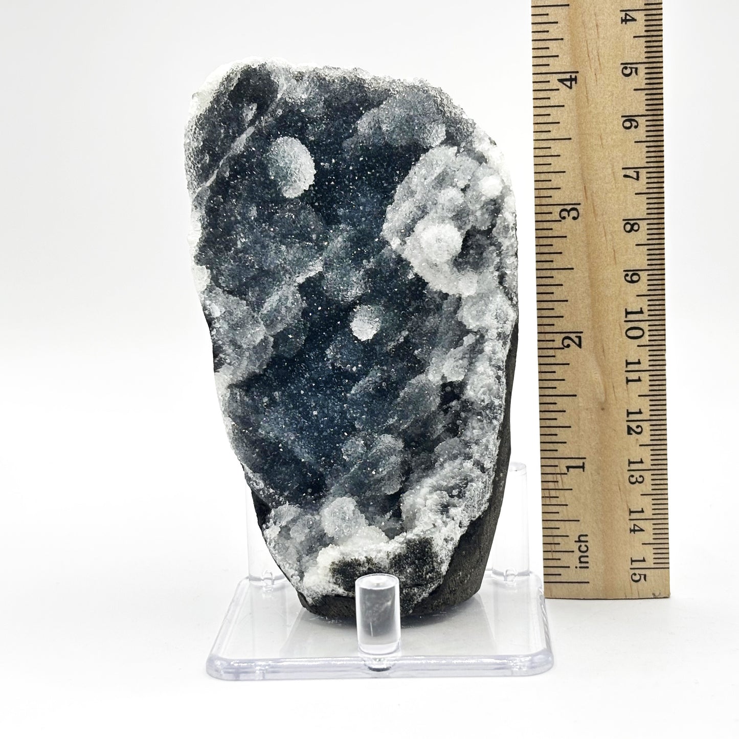 Natural Chalcedony Unique Mineral Specimen for Healing, Meditation, Energy Work, Collectors & Home Decor - RMI813