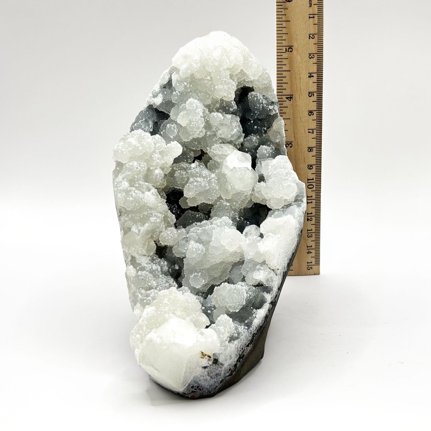 Natural Chalcedony & Apophyllite Mineral Specimen - Gem Avenue
