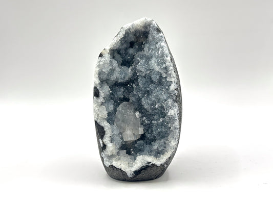Natural Calcite & Chalcedony Mineral Specimen Unique Crystal Cluster for Collectors, Healing Energy, and Decorative Display - RMI828