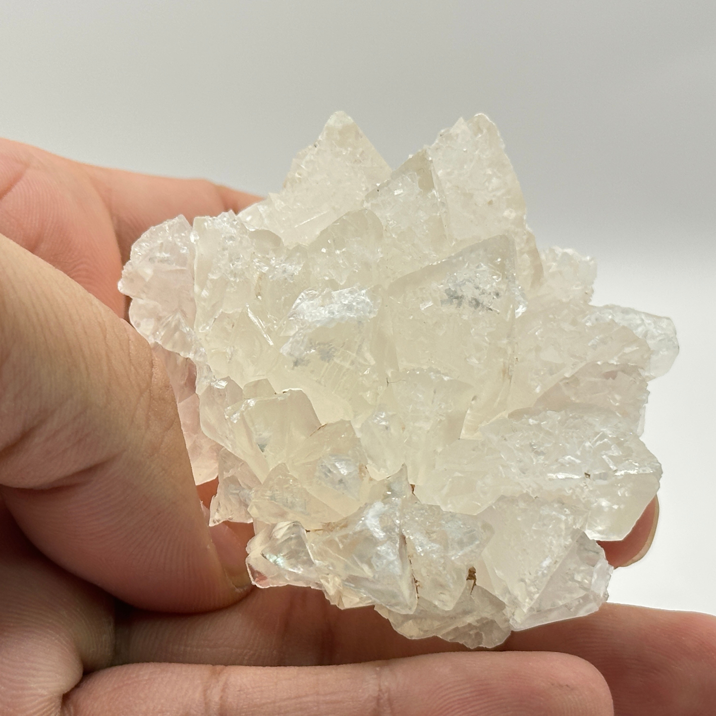 Natural Calcite Mineral Specimen with Unique Crystal Formations for Energy Healing, Meditation, Collection & Home Decor - RMI843