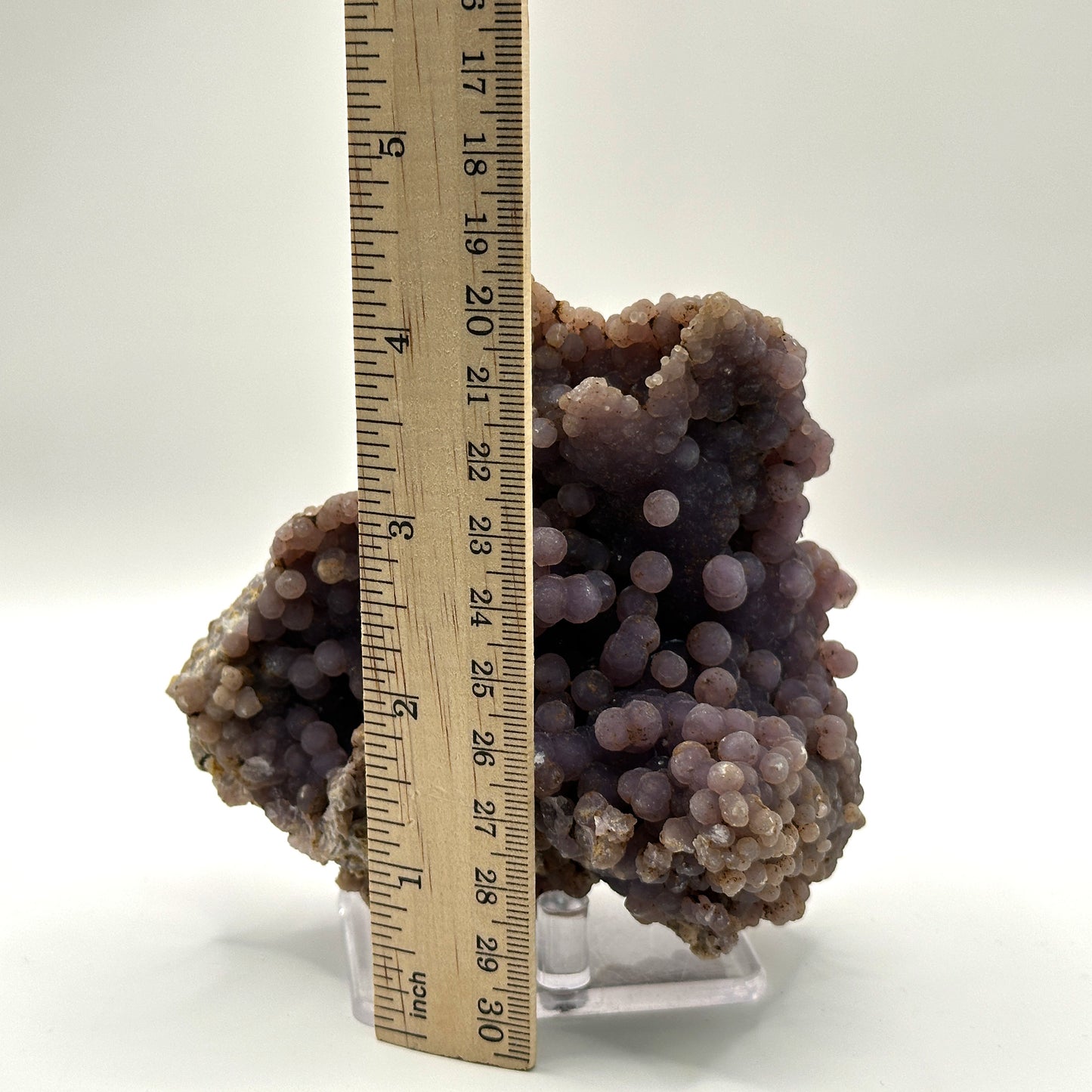 Natural Purple Grape Agate Crystal Cluster for Energy Healing, Meditation & Home Decorative Display- RMI848