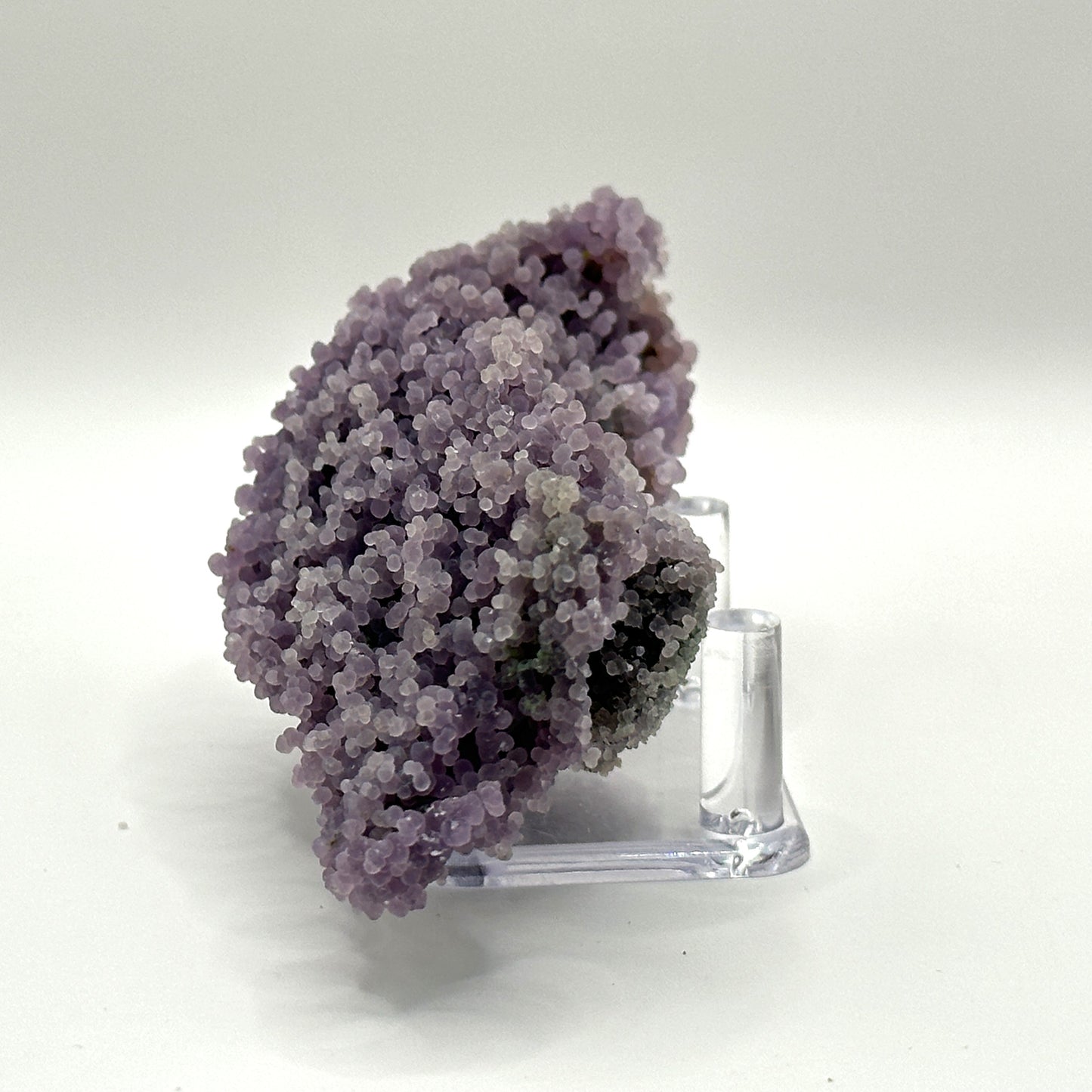 Natural Purple Grape Agate Mineral Specimen with Beautiful Crystal Formations for Energy Healing & Home Decor - RMI856