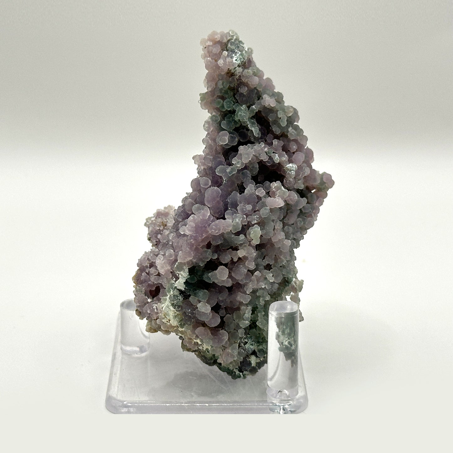 Natural Purple Grape Agate Mineral Specimen with Unique Crystal Formations for Energy Healing, Meditation & Home Decor - RMI857