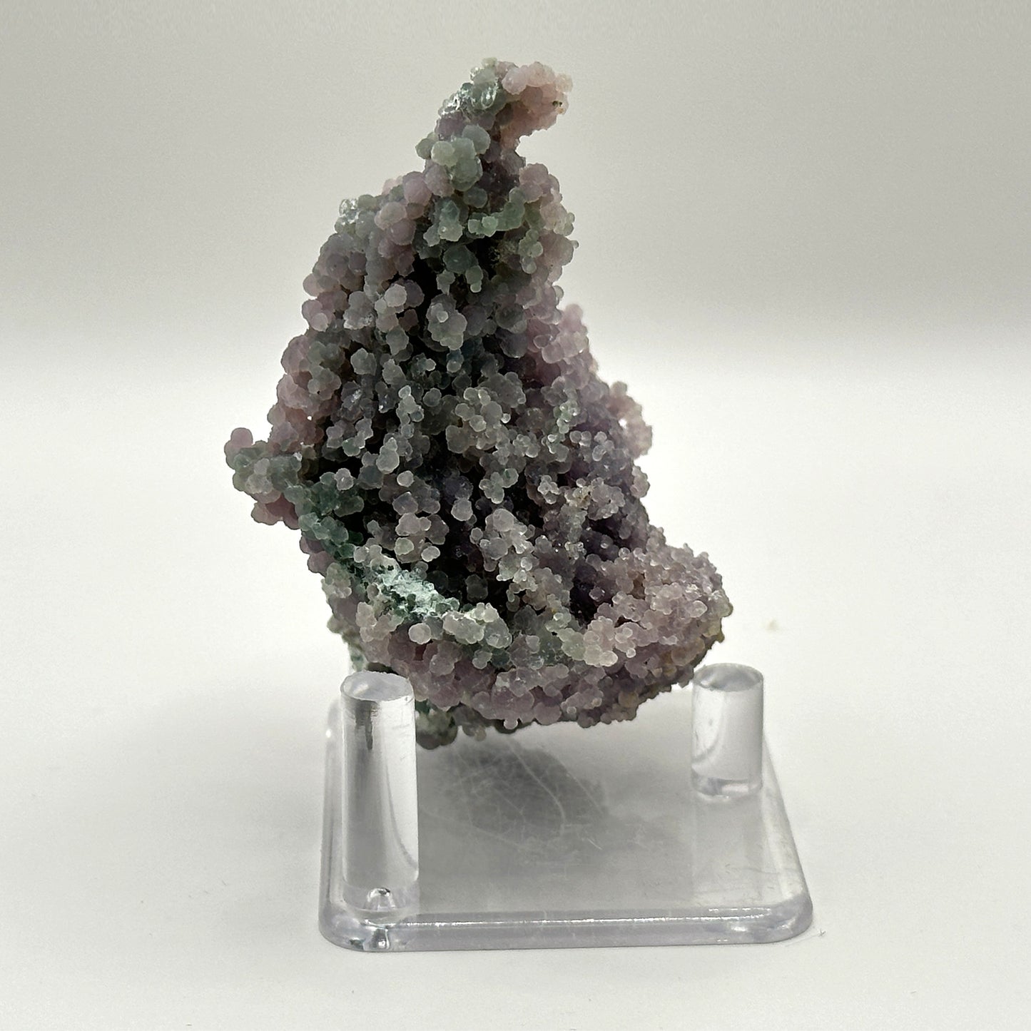 Natural Purple Grape Agate Mineral Specimen with Unique Crystal Formations for Energy Healing, Meditation & Home Decor - RMI857