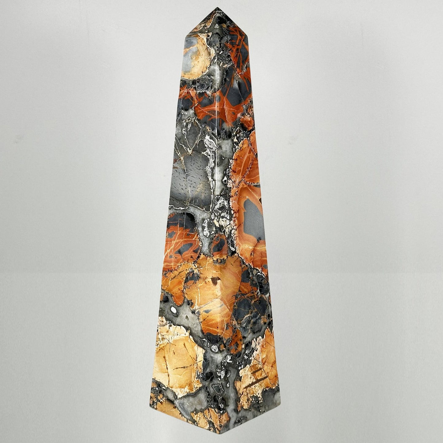 Natural Maligano Jasper Polished Tower - Gem Avenue