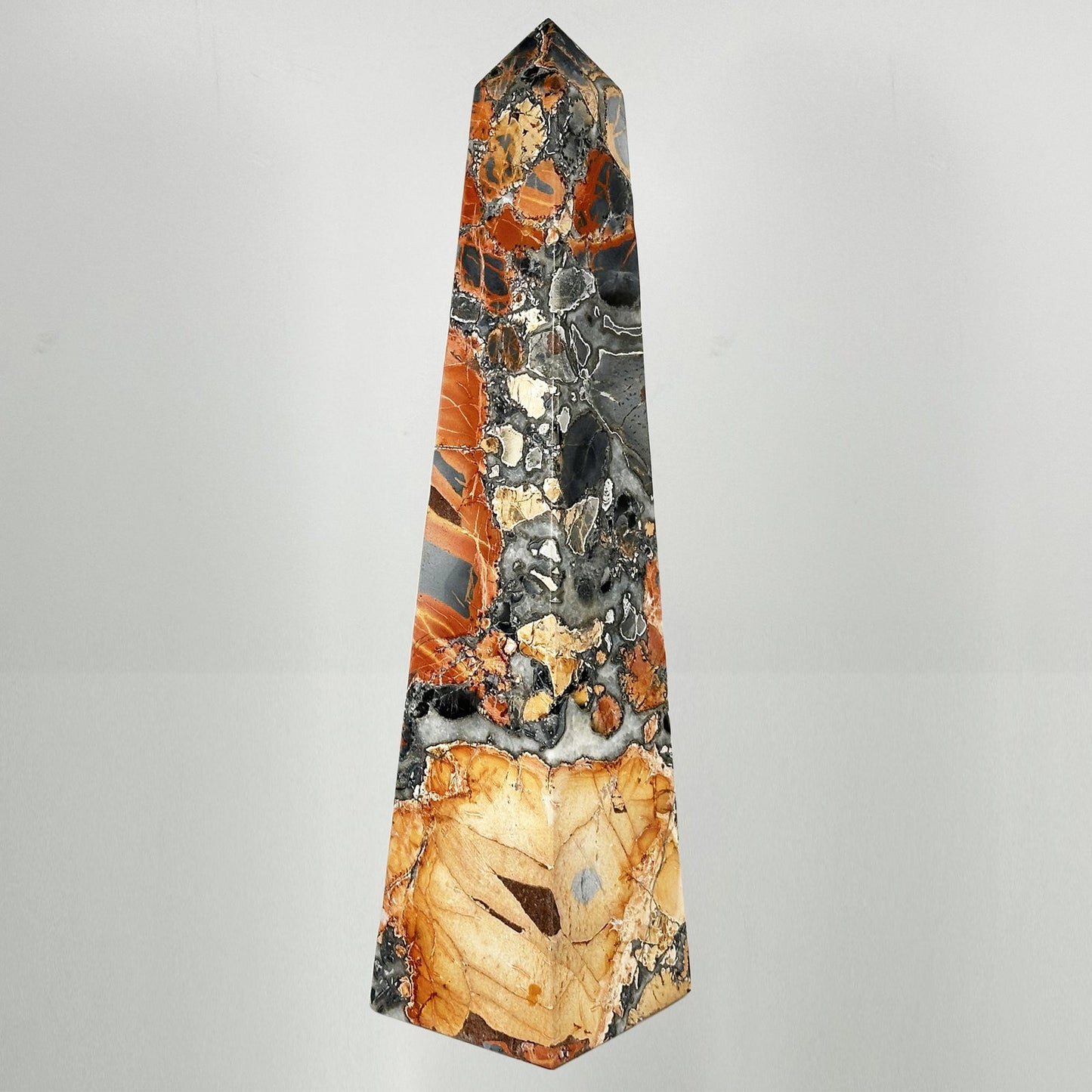 Natural Maligano Jasper Polished Tower - Gem Avenue