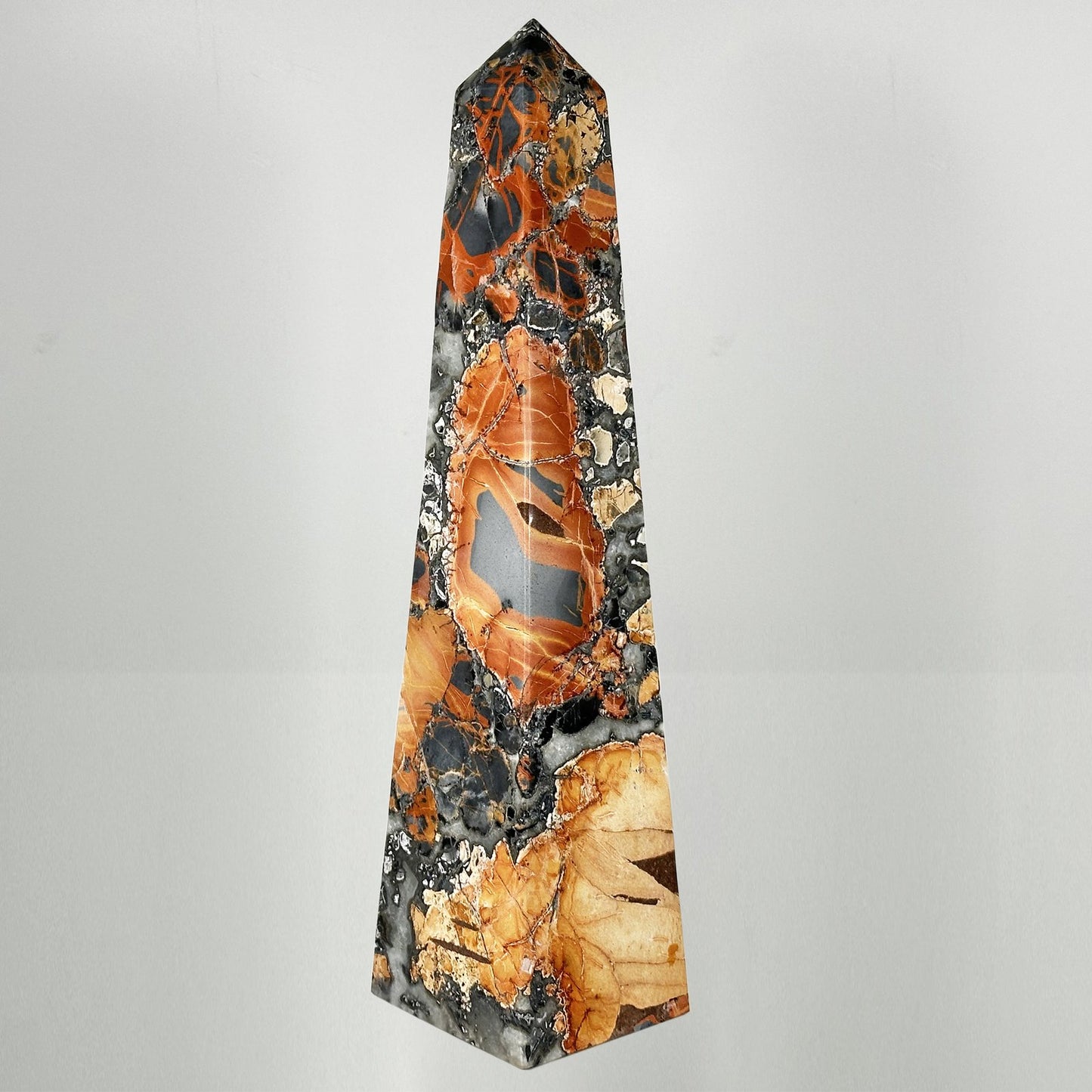 Natural Maligano Jasper Polished Tower - Gem Avenue