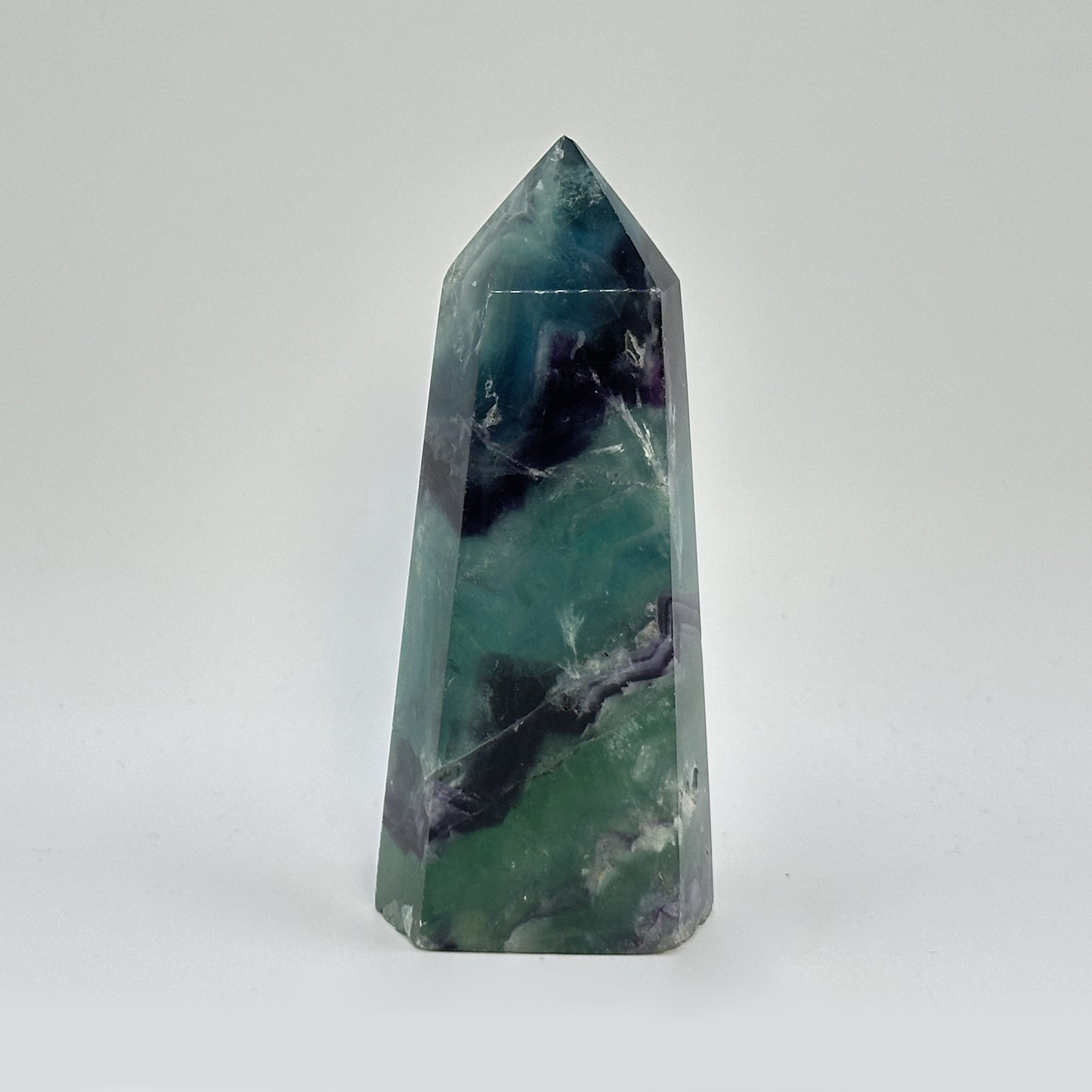 Natural Fluorite Polished Tower - Gem Avenue