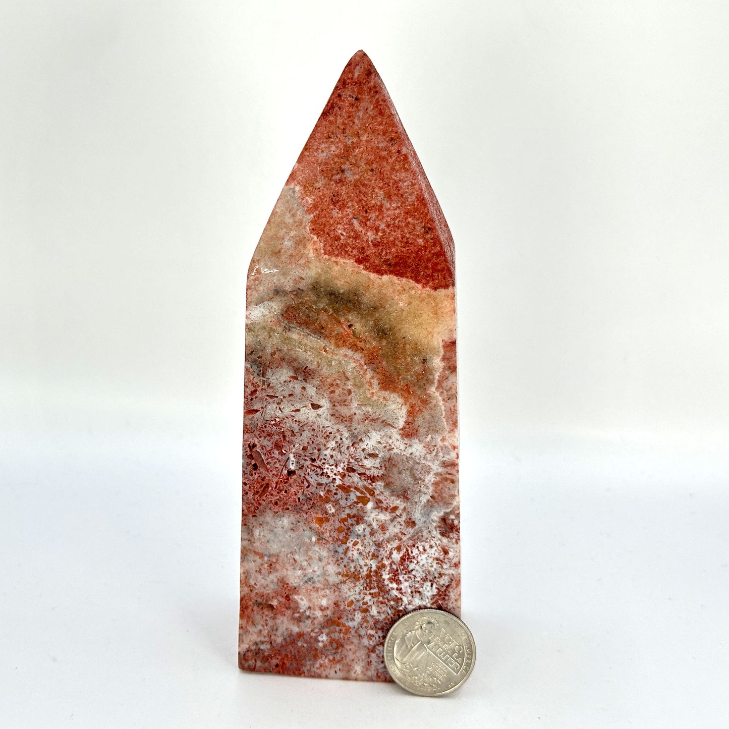 Natural Pink Amethyst Tower - Gem Avenue