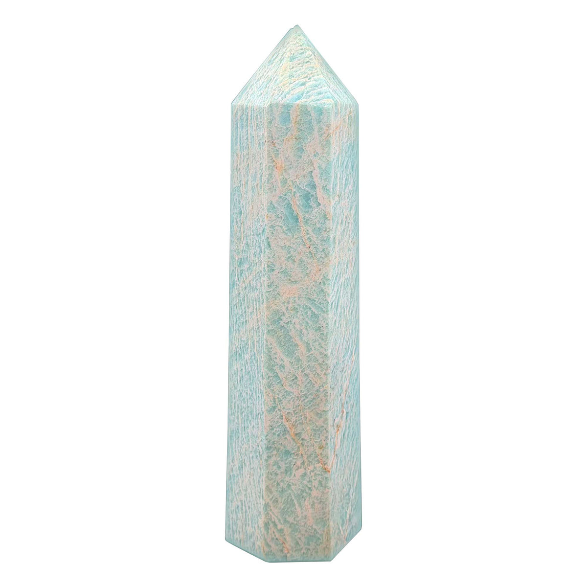 Amazonite Crystal Tower Point - Gem Avenue Retail