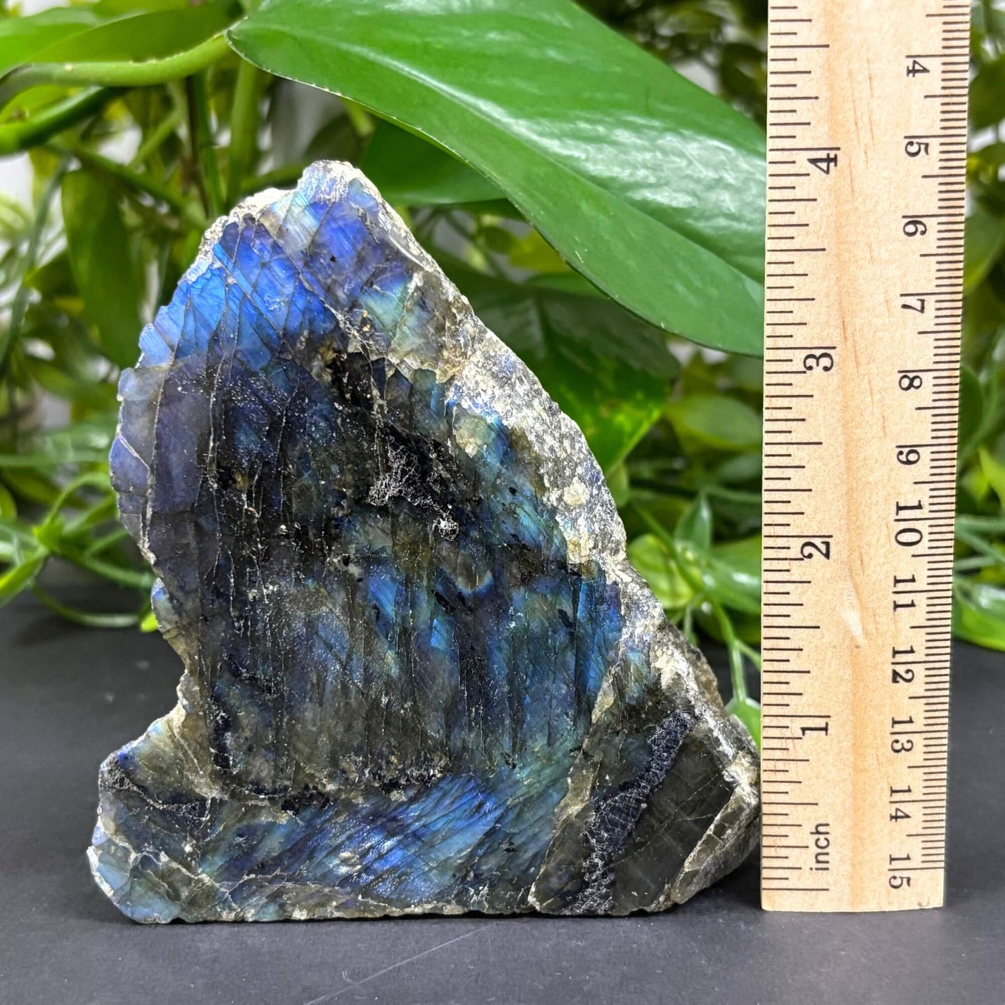 Labradorite Freeform Rock Natural Self-Standing Healing Crystal for Energy & Home Display - RPS459