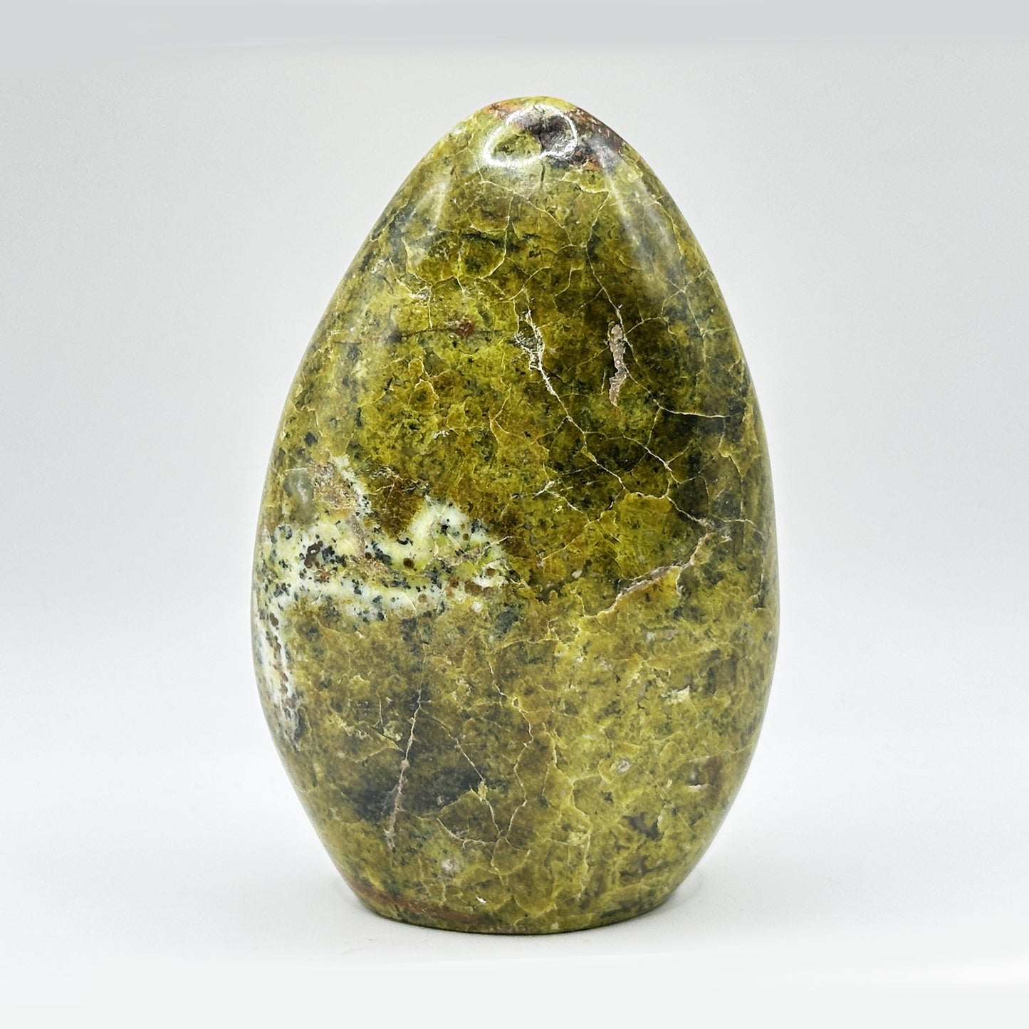 Natural Self-Standing Polished Green Opal Freeform - Gem Avenue