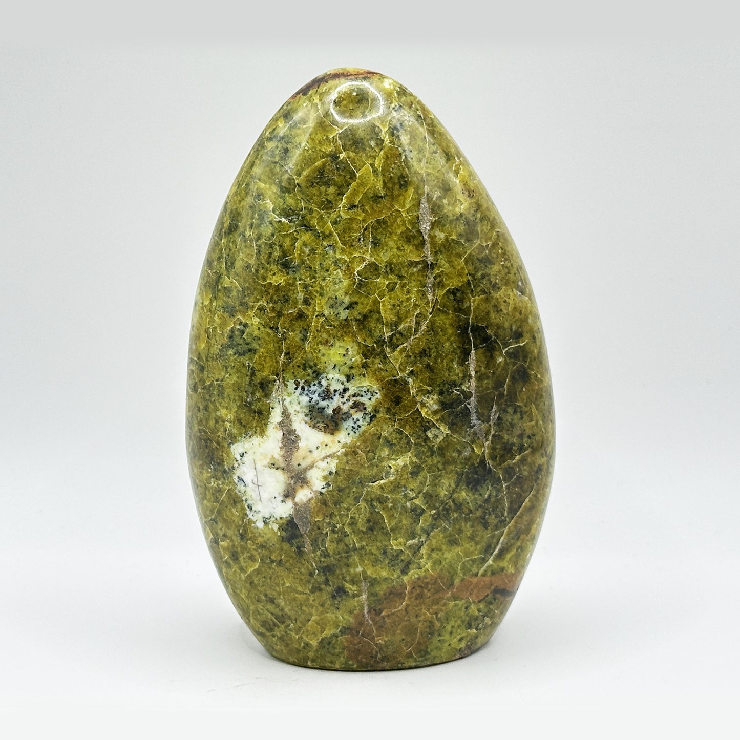 Natural Self-Standing Polished Green Opal Freeform - Gem Avenue