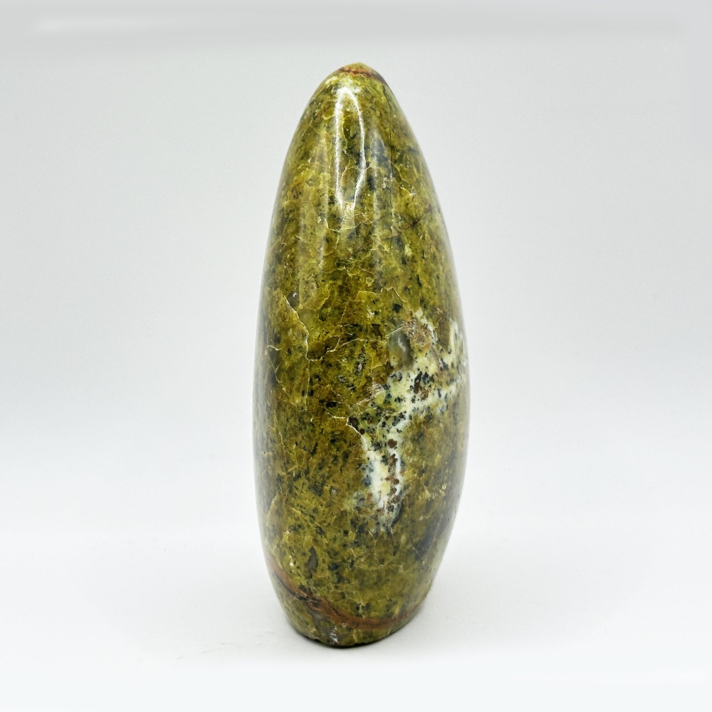 Natural Self-Standing Polished Green Opal Freeform - Gem Avenue