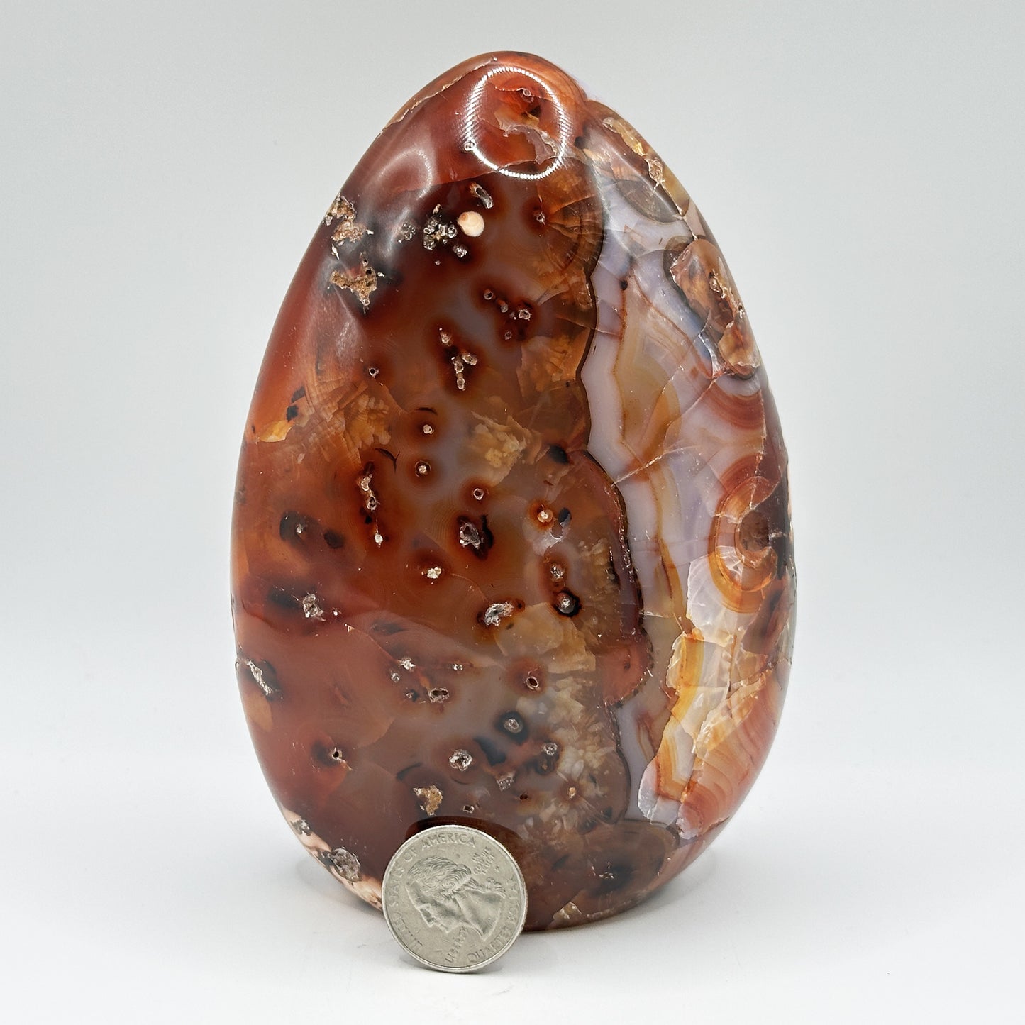Natural Self- Standing Carnelian Freeform - Gem Avenue