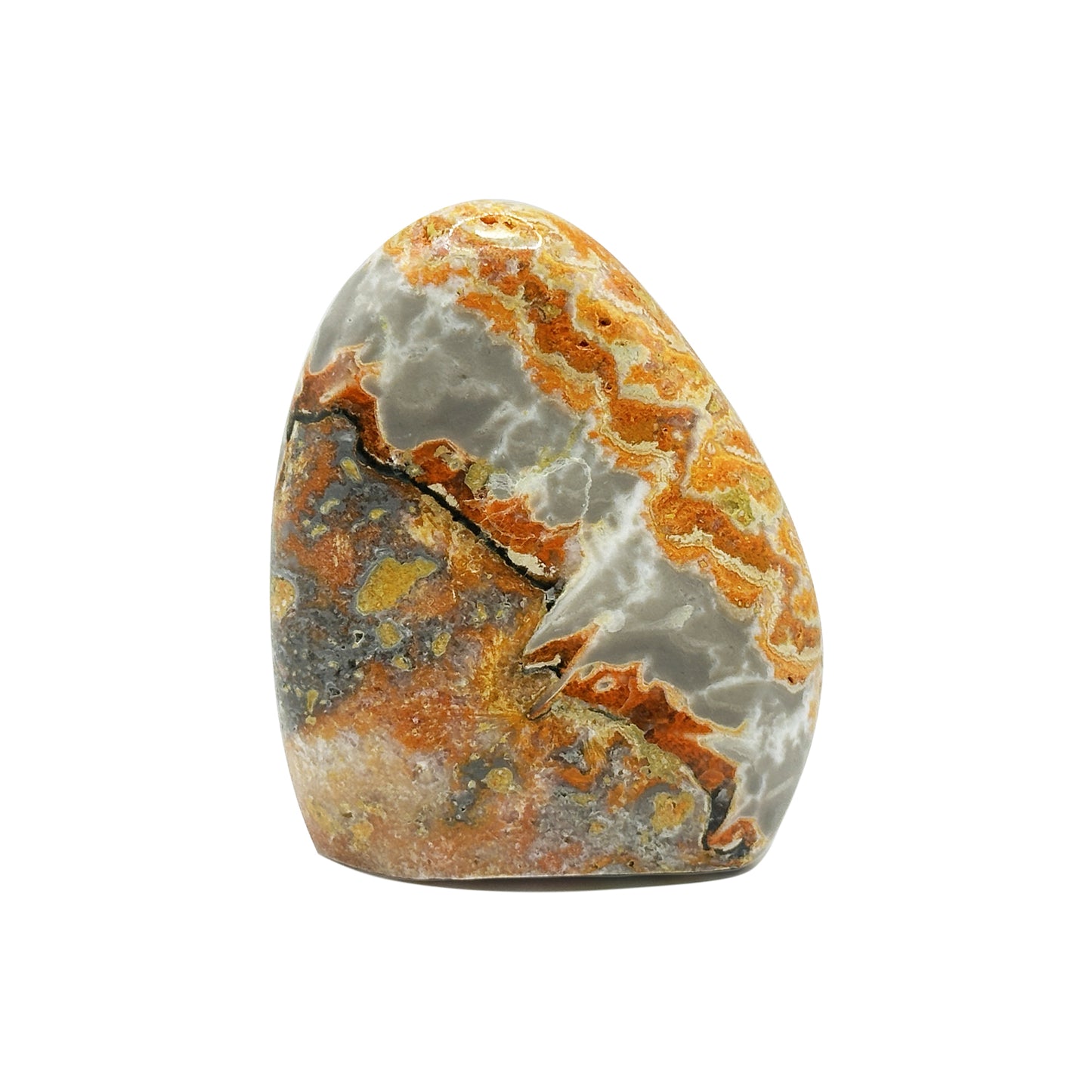 Natural Self-Standing Polished Bumble Bee Jasper Freeform - Gem Avenue