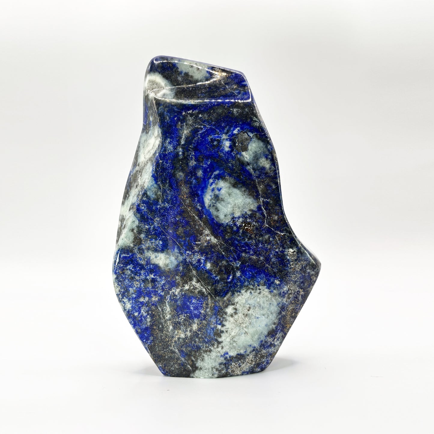 Natural Self-Standing Polished Lapis Lazuli Freeform - Gem Avenue