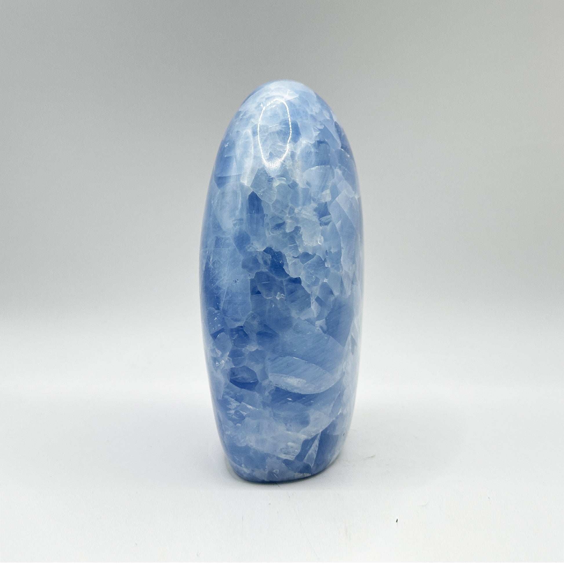 Natural Polished Blue Celestite Freeform - Gem Avenue