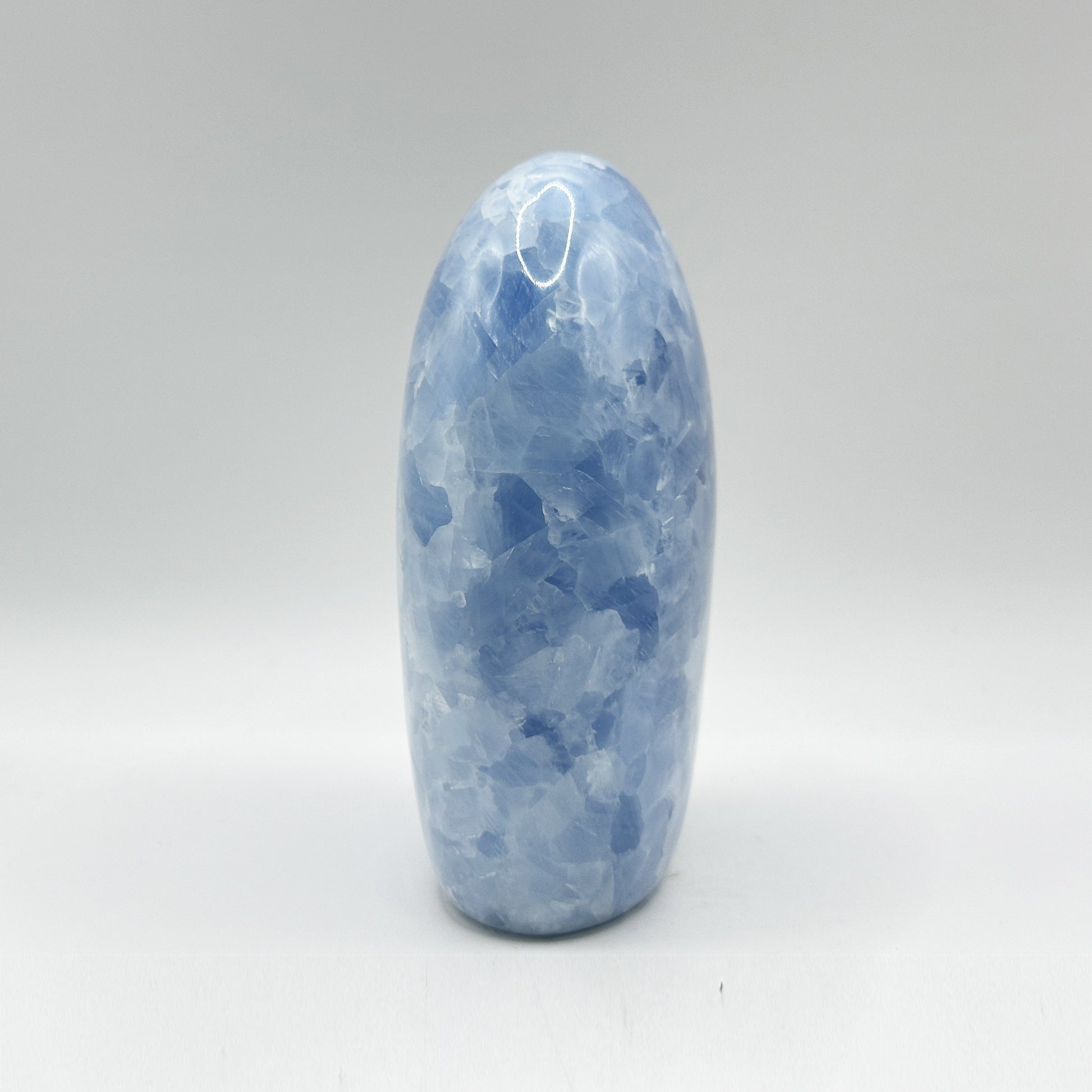 Natural Polished Blue Celestite Freeform - Gem Avenue