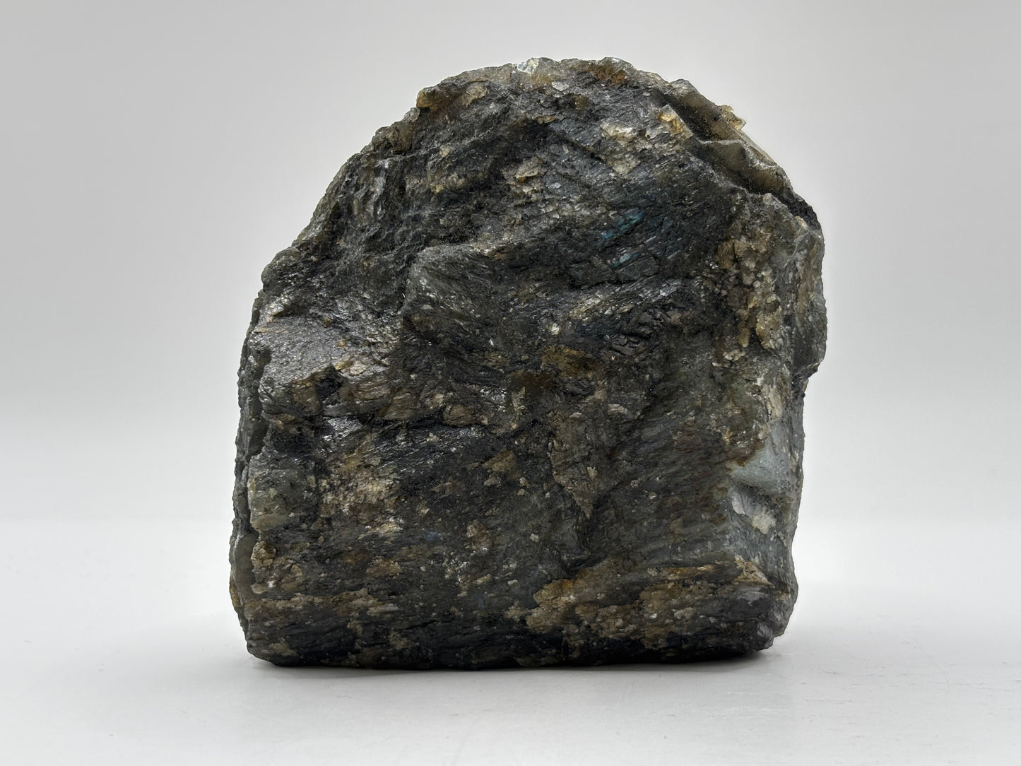Natural Polished Labradorite Freeform Crystal with Blue & Gold Flash for Healing, Meditation, and Home Decor - RPS511