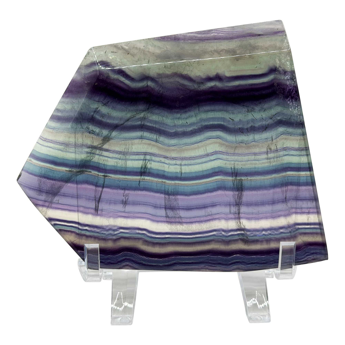 Fluorite Crystal Slab -Gem Avenue Ratail