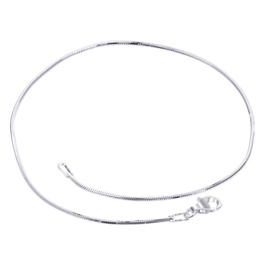 925 Sterling Silver Lobster Clasp Snake Foot Chain Anklet Ankle Bracelet - Gem Avenue