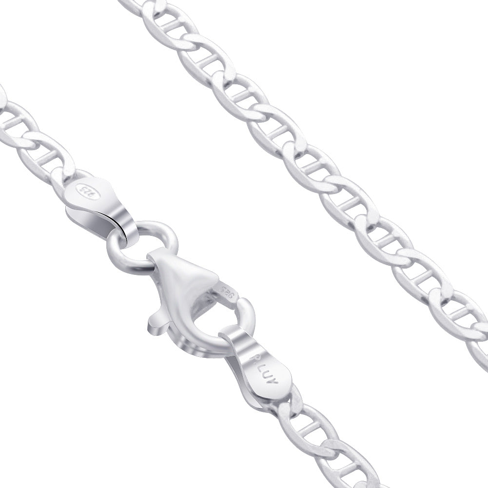925 Sterling Silver Foot Chain Lobster Clasp Anklet Ankle Bracelets - Gem Avenue