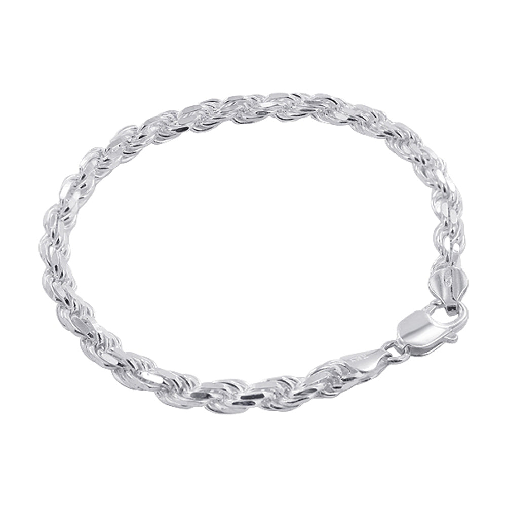 925 Sterling Silver Foot Rope Chain Anklet Ankle Bracelets - Gem Avenue