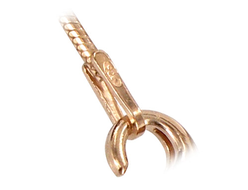 14k Rose Gold Vermeil Snake Chain Anklet Bracelet
