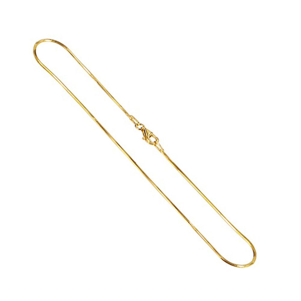 14k Yellow Vermeil Snake Foot Chain Anklet Ankle Bracelets - Gem Avenue
