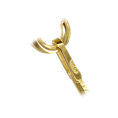 14k Yellow Vermeil Snake Foot Chain Anklet Ankle Bracelets - Gem Avenue