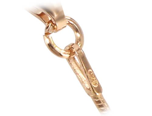 14k Rose Gold Snake Chain Vermeil Necklace - Gem Avenue