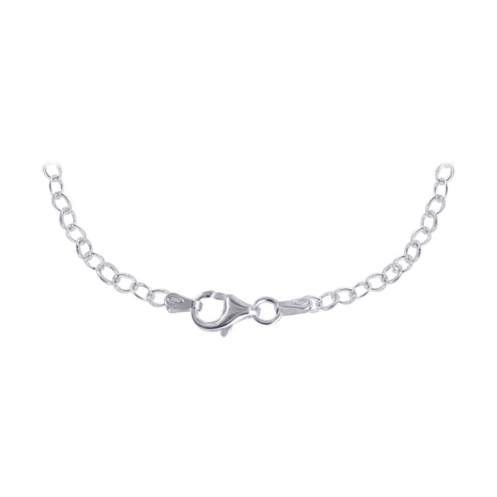925 Sterling Silver Polished Finish Butterfly Pendant Chain Necklace - Gem Avenue