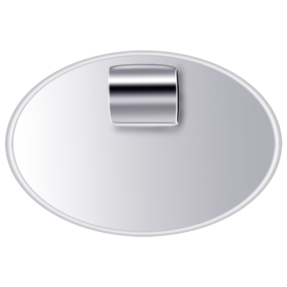 Oval Floral Design Polished 925 Sterling Silver Slide Pendant - Gem Avenue