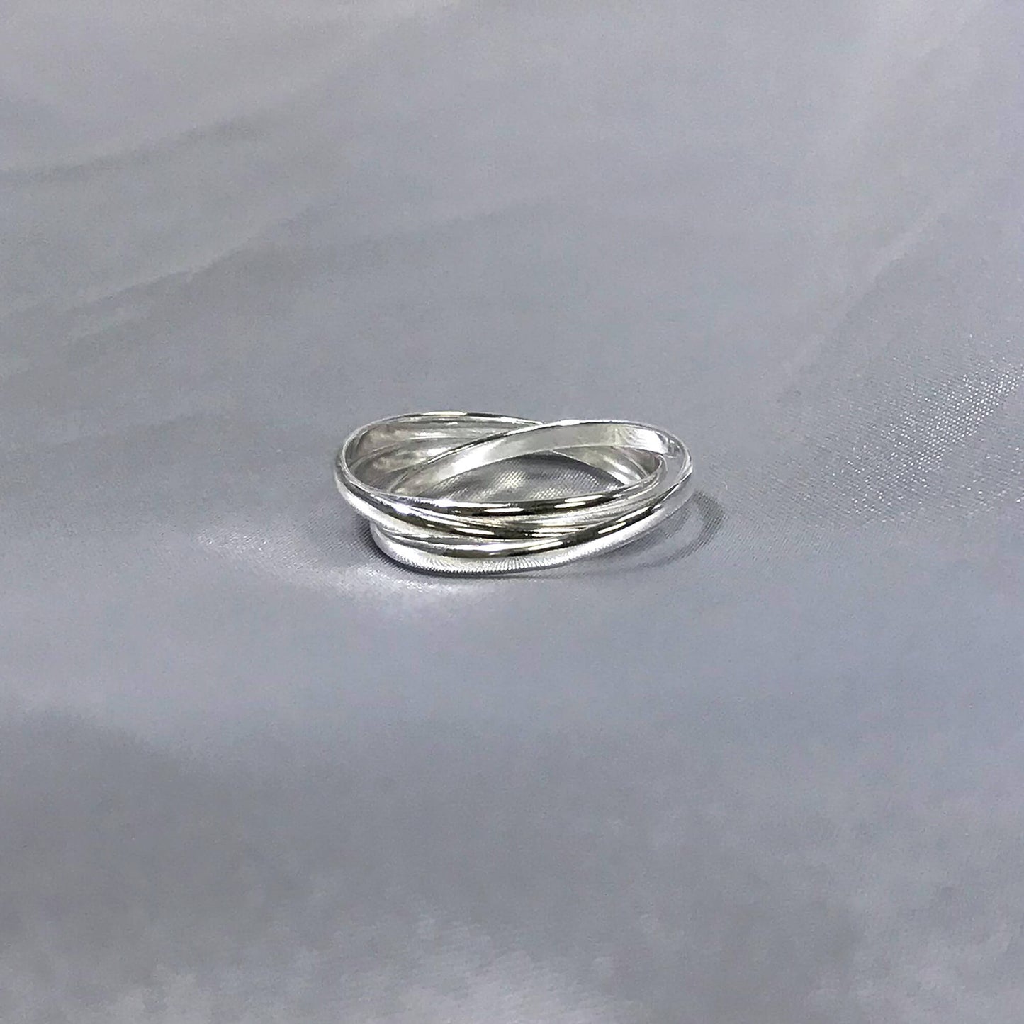 925 Sterling Silver Triple Band Women's Thumb Ring - Gem Avenue