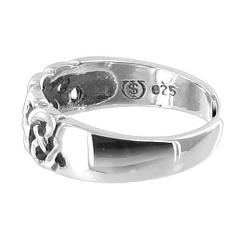 925 Sterling Silver Celtic Toe Ring - Gem Avenue