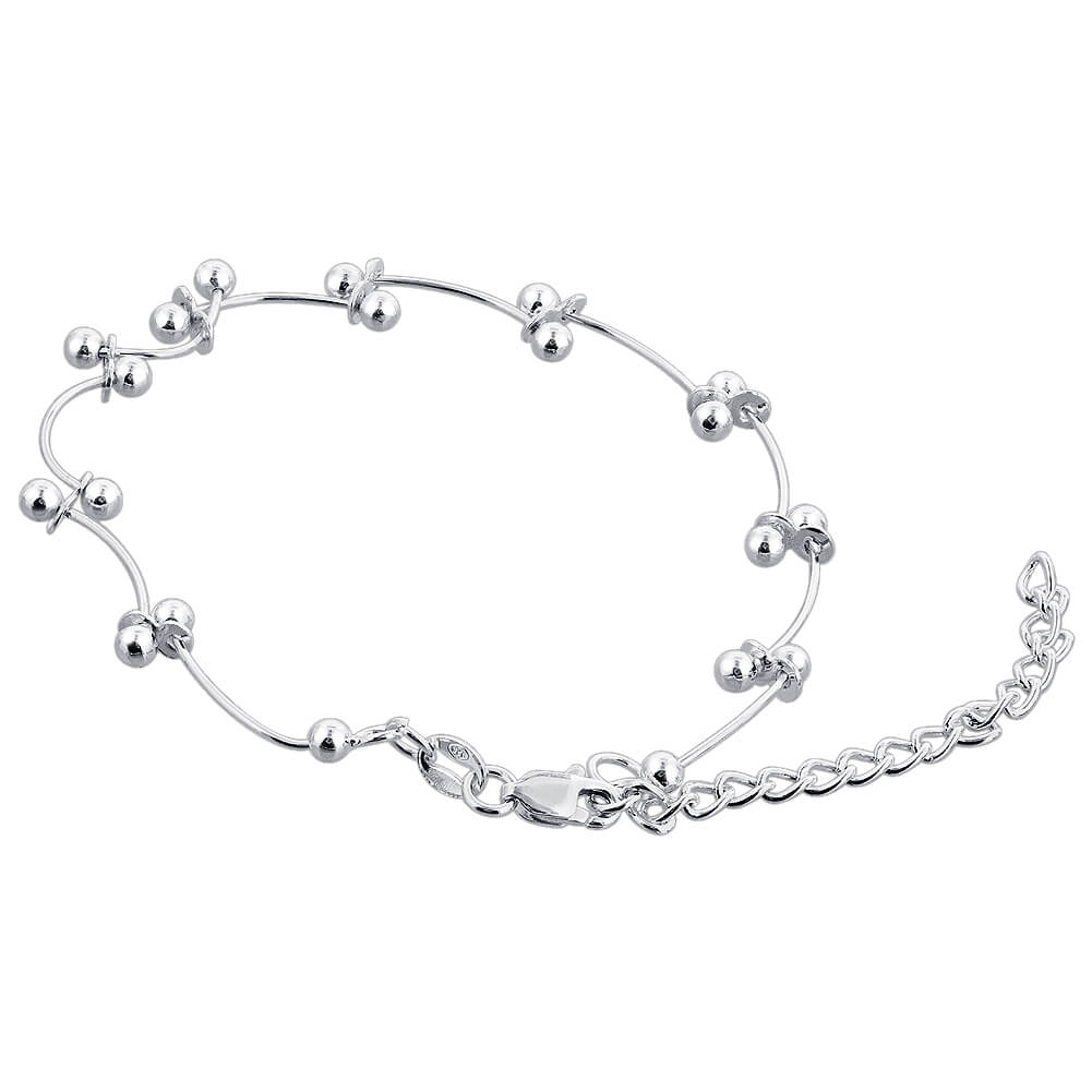 925 Sterling Silver 8.5 inch Adjustable Bracelets - Gem Avenue
