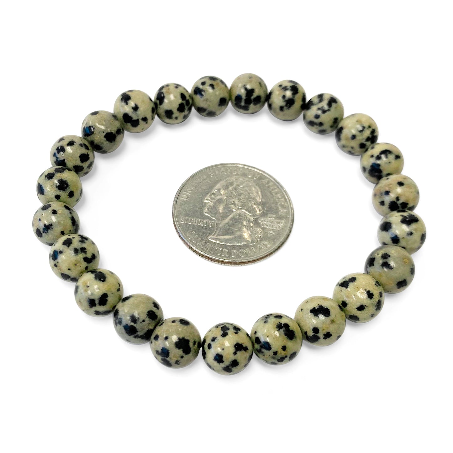 Jasper Gemstone Bead Stretch Unisex Bracelet - Gem Avenue