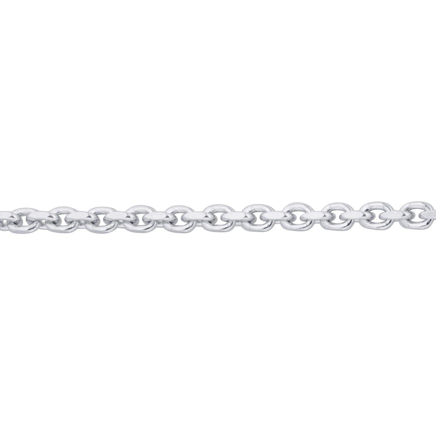 Rhoidum Plated Italian Sterling Silver 1mm Rolo Chain 24 inch Adjustable Necklace - Gem Avenue