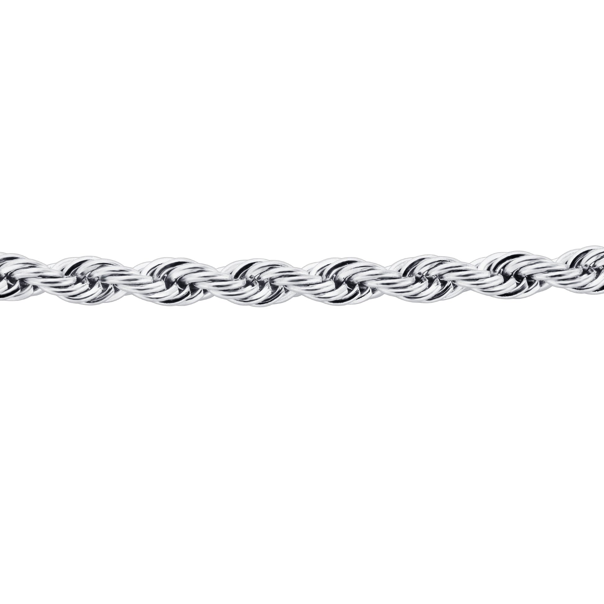 Stainless Steel Rope Chain Necklace - Gem Avenue