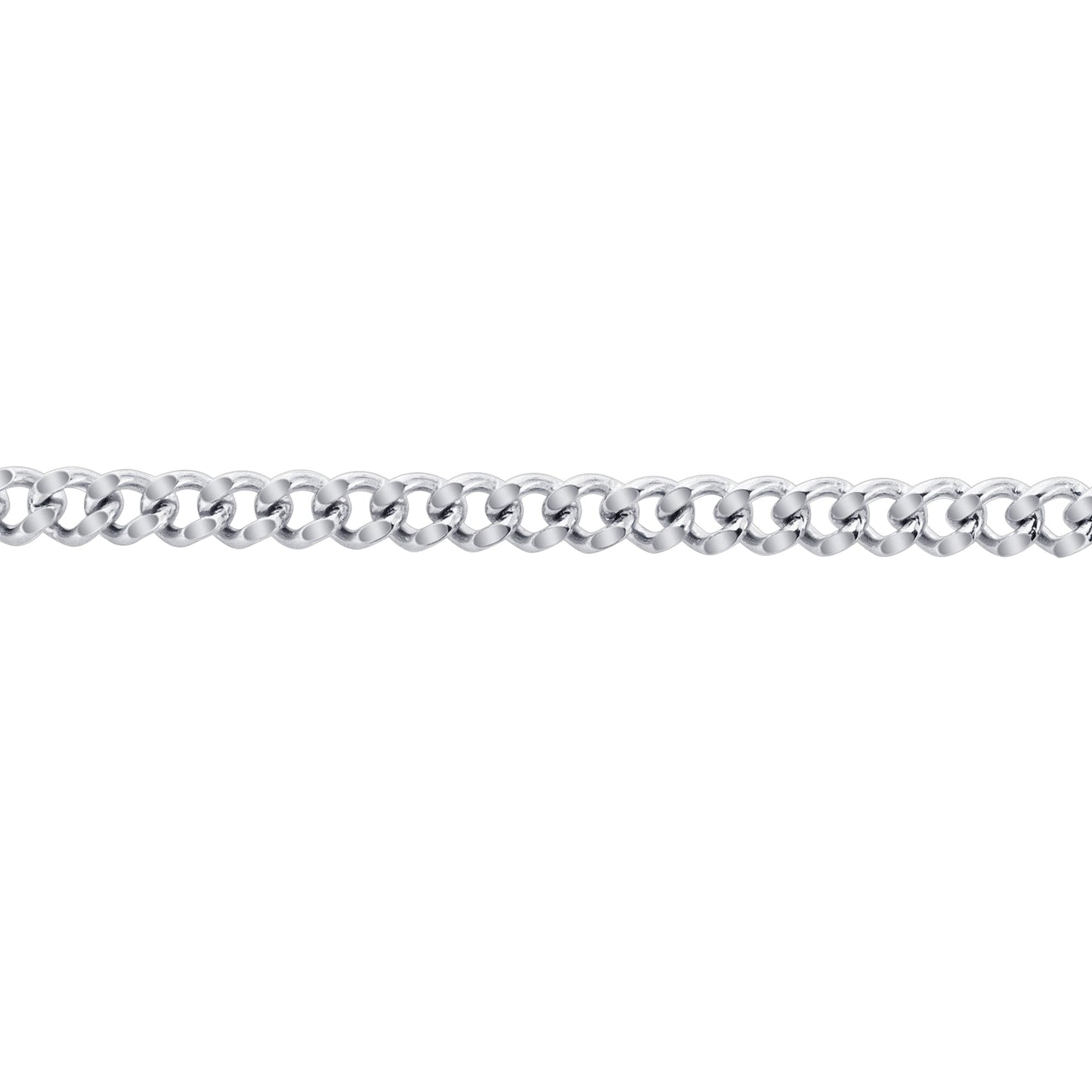 Stainless Steel 2.3mm Curb Cuban Chain Necklace