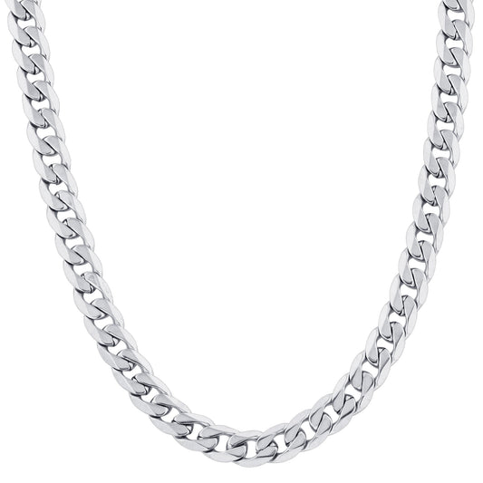 Men's Stainless Steel Curb Chain Necklace - Gem Avenue