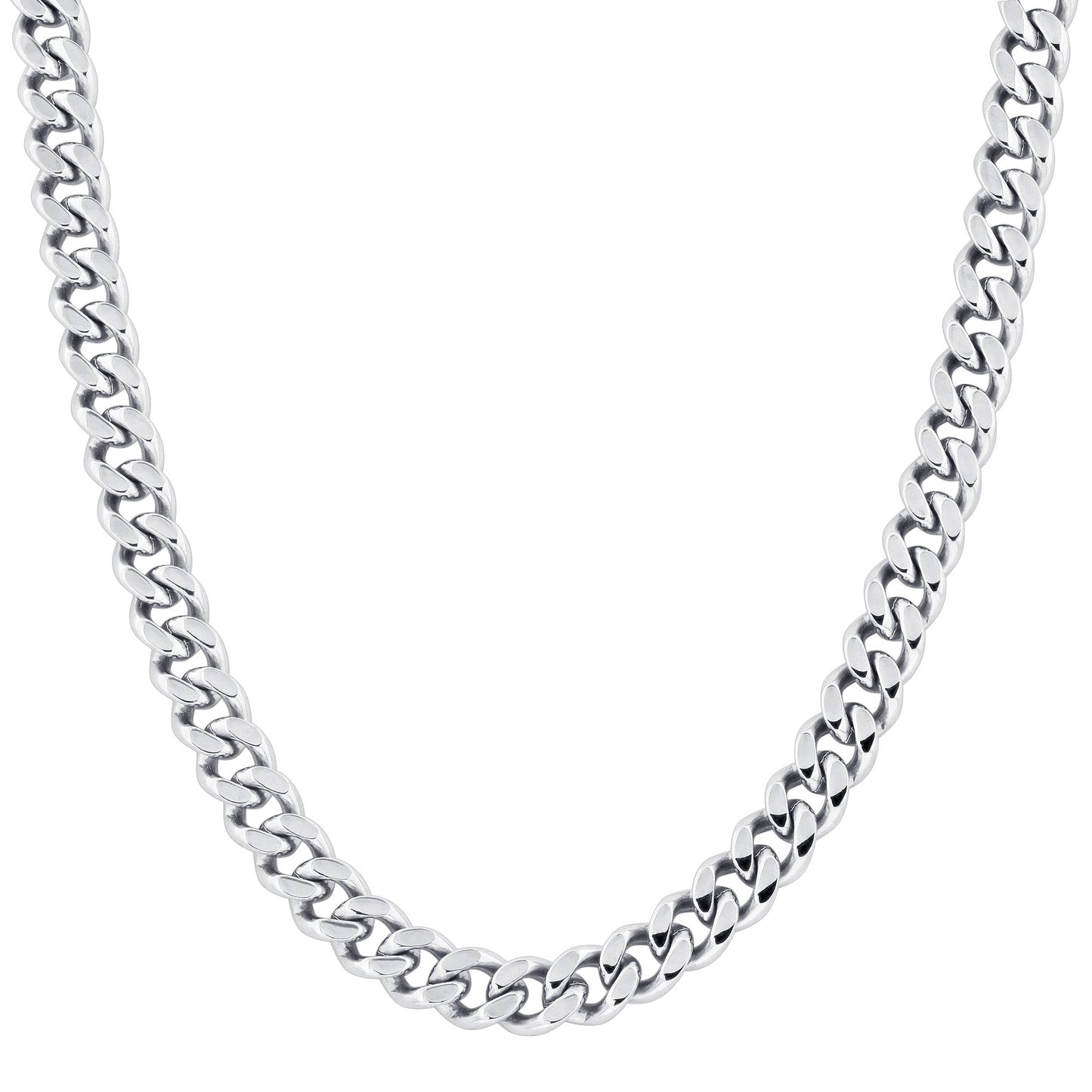 Men's Stainless Steel Curb Chain Necklace - Gem Avenue
