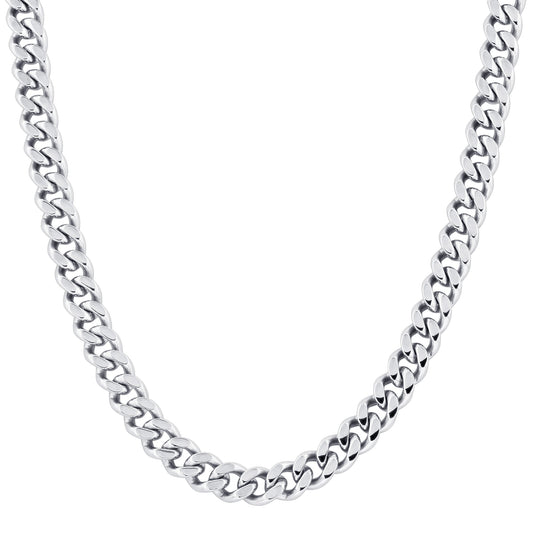 Men's Stainless Steel Curb Chain Necklace - Gem Avenue