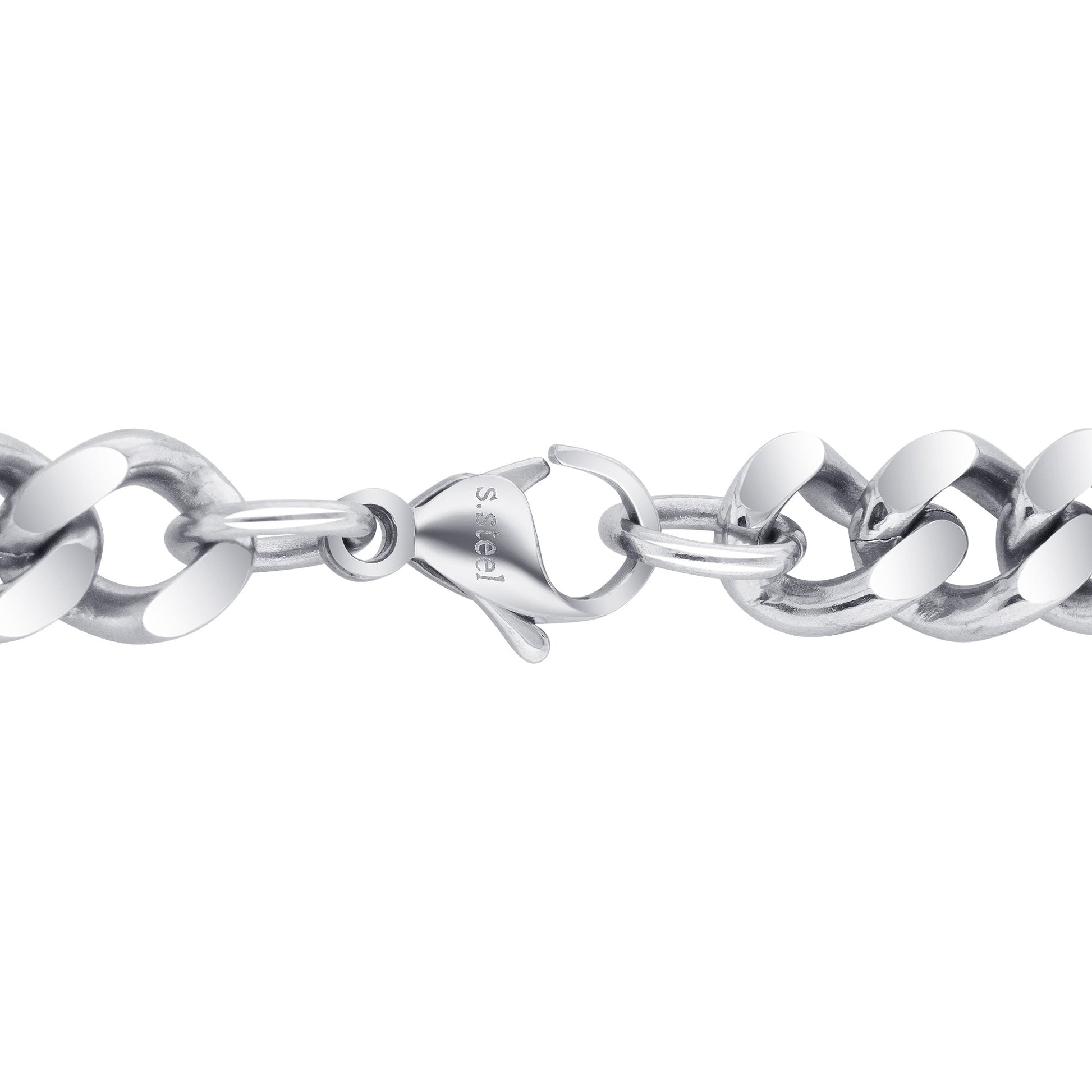 Men's Stainless Steel Curb Chain Necklace - Gem Avenue