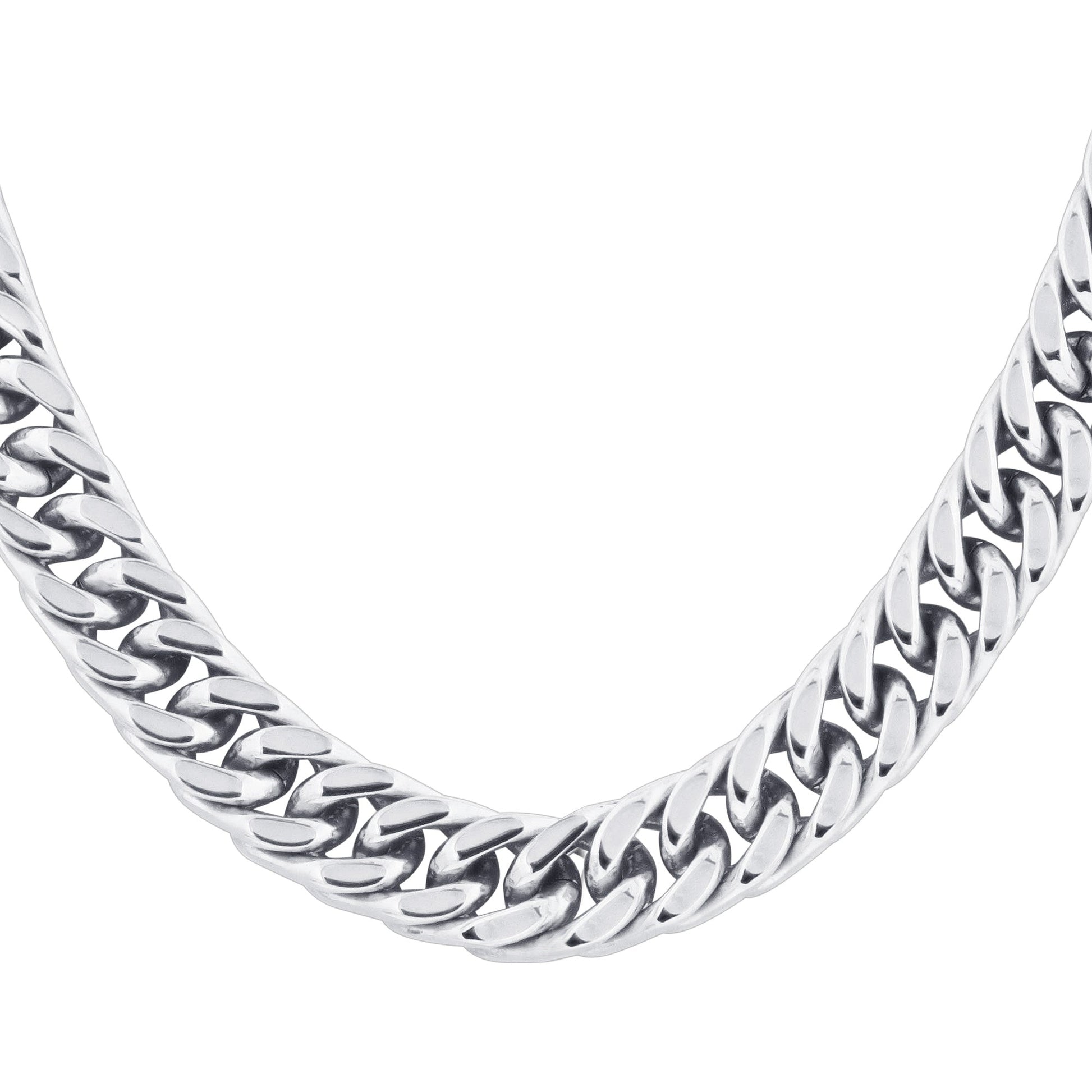 Men's Stainless Steel Curb Chain Necklace - Gem Avenue