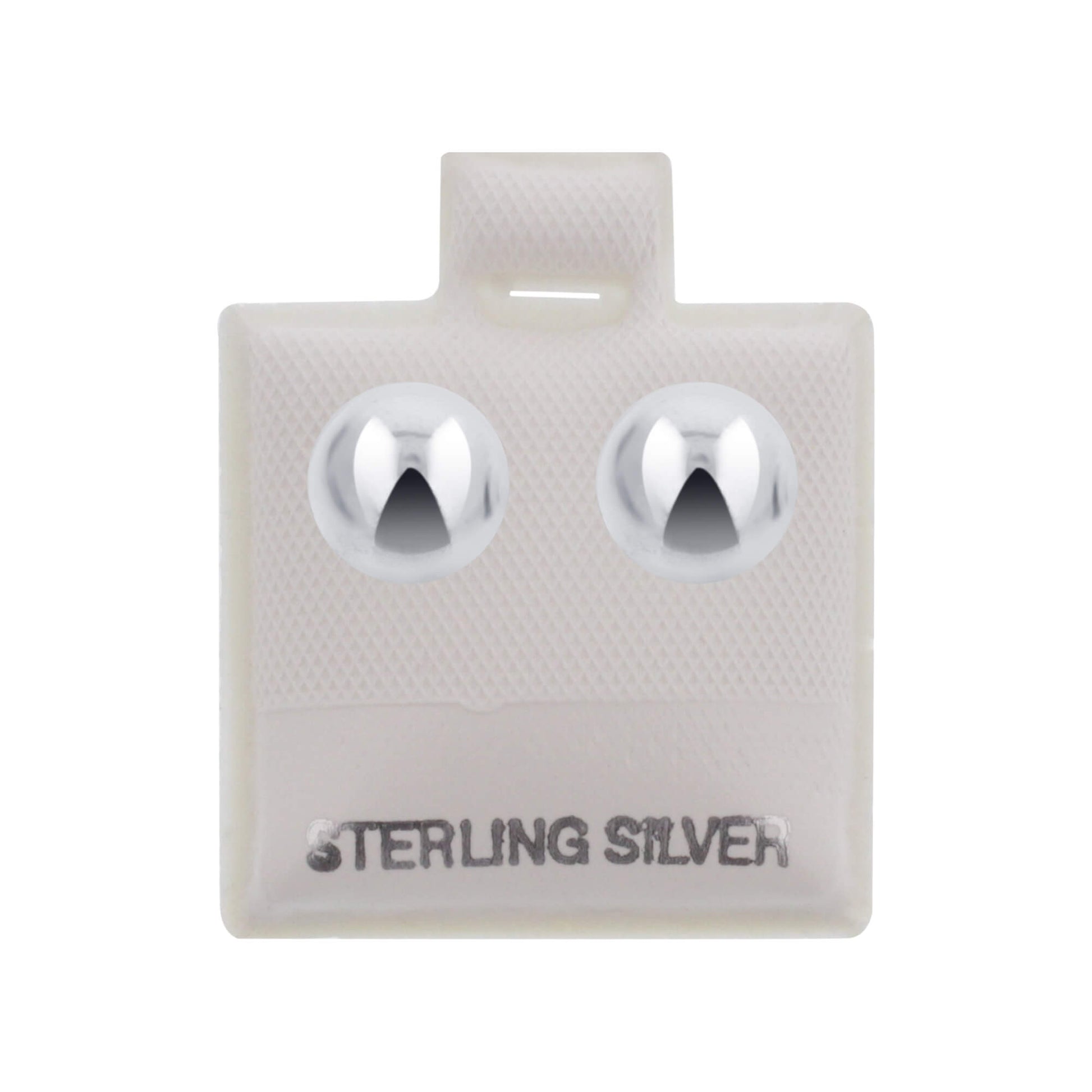 925 Sterling Silver Ball Post back Stud Earrings - Gem Avenue